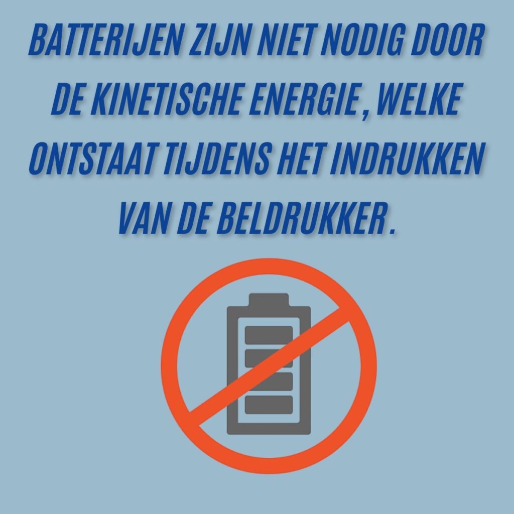 bell4u draadloze deurbel met 1 ontvanger, type b180